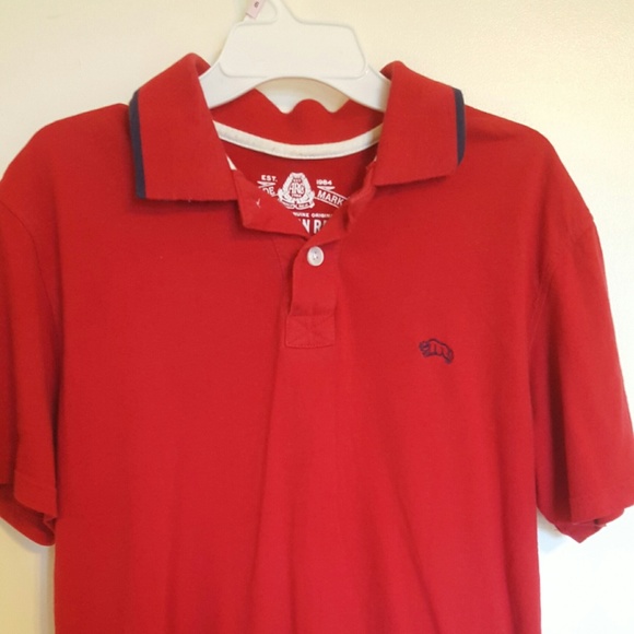 American Rag Men Short Sleeve Red T-Shirt - Picture 1 of 3